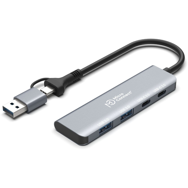 Premium 4-port USB hub 2x