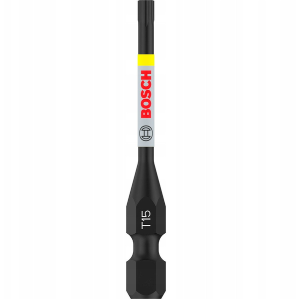 Bosch PRO Torx ütvecsavarozó bitfej, T15, 55 mm, 2 db