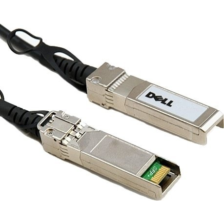 DELL KM0PM InfiniBand og fiberoptisk kabel 1 m SFP28 Sort