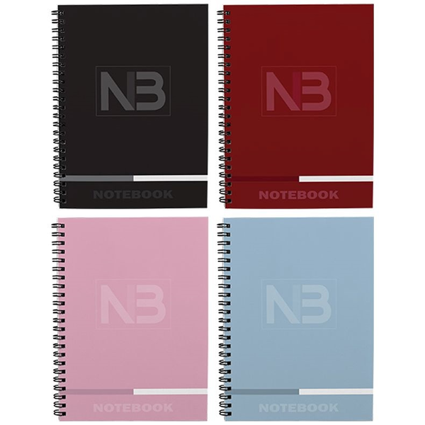TC Notebook 3 A4 120 lapos osztott Spirálfüzet - Többféle