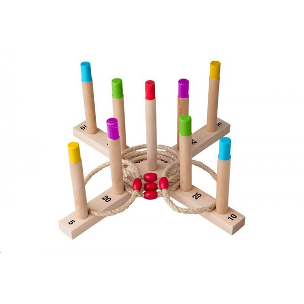 Woodyland Fa karikadobálós játék (91410)