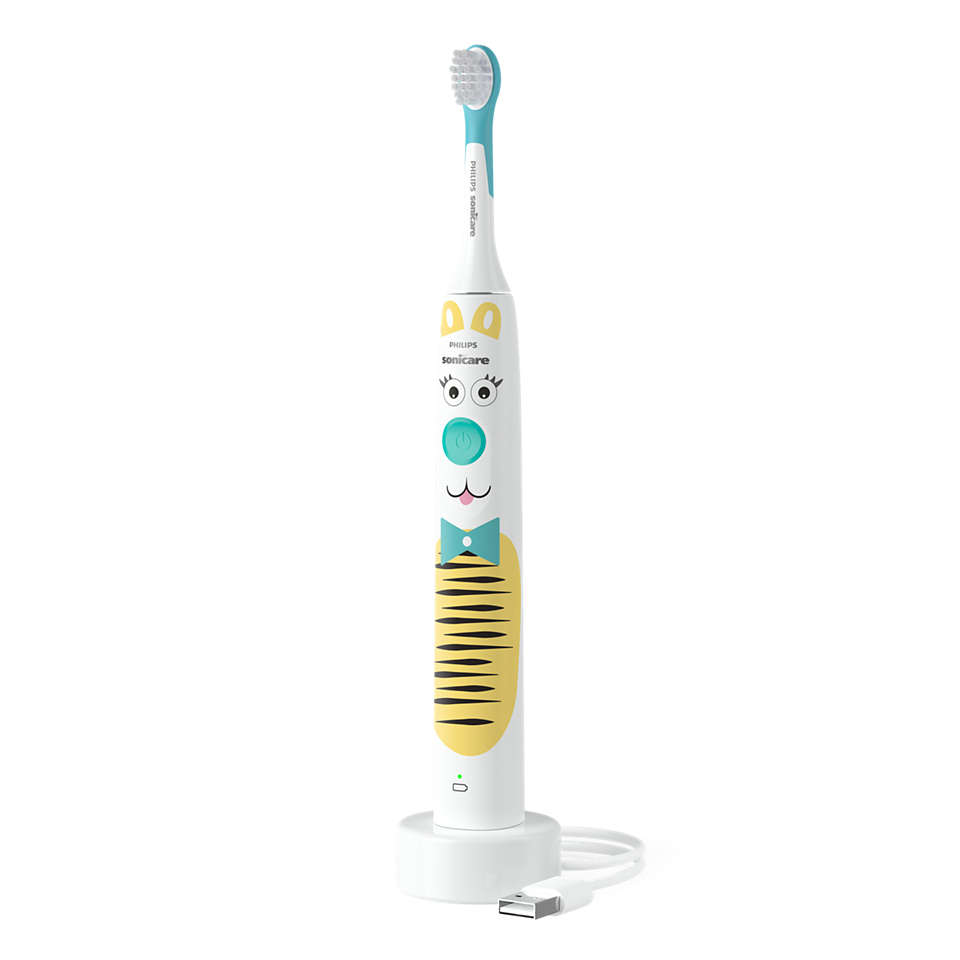 Philips Sonicare For Kids HX3601/01 Szónikus Elektromos Fogkefe Design a Pet Edition (HX3601/01)
