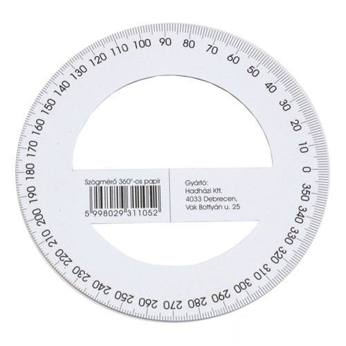 OEM 360°-os papír szögmérő (100 db / csomag) (5996267015244)