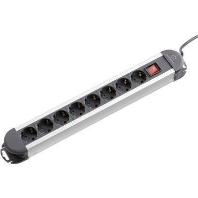 Napájacia lišta s vypínačom Renkforce 815A-CMB 8x