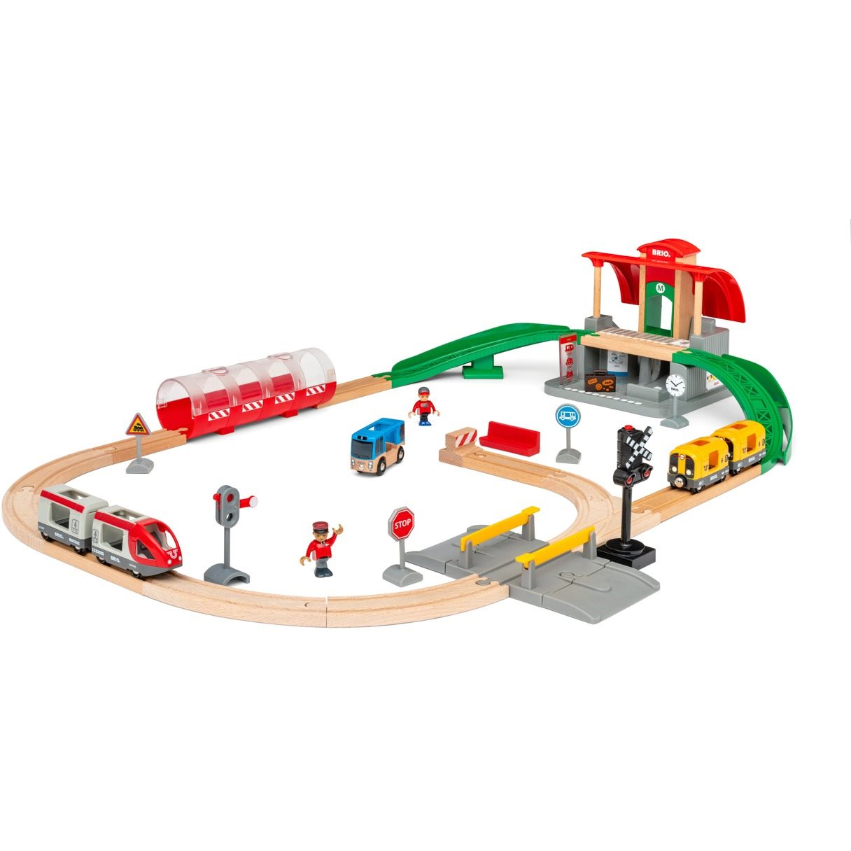 Brio World 33989 Vasútállomás készlet (7312350339895)