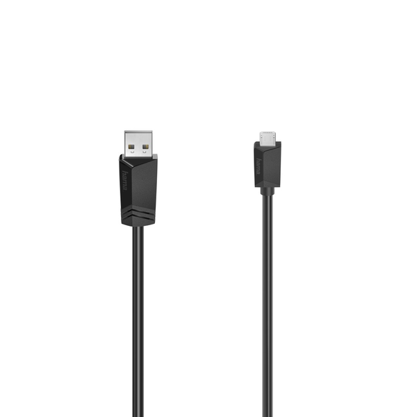 Hama 00200608 USB kábel 1,5 M USB 2.0 Micro-USB A USB A Fekete