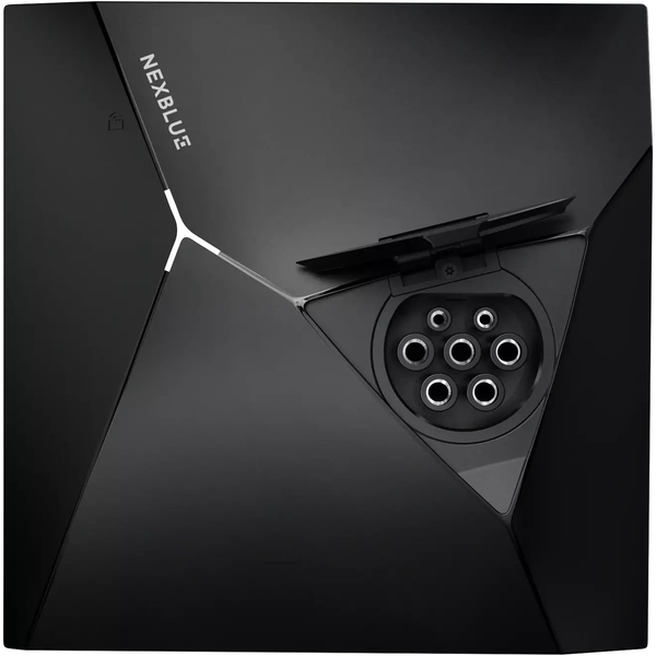 NexBlue EV Chargers | Edge Max | 22 kW | Wi-Fi, Bluetooth | Space Black