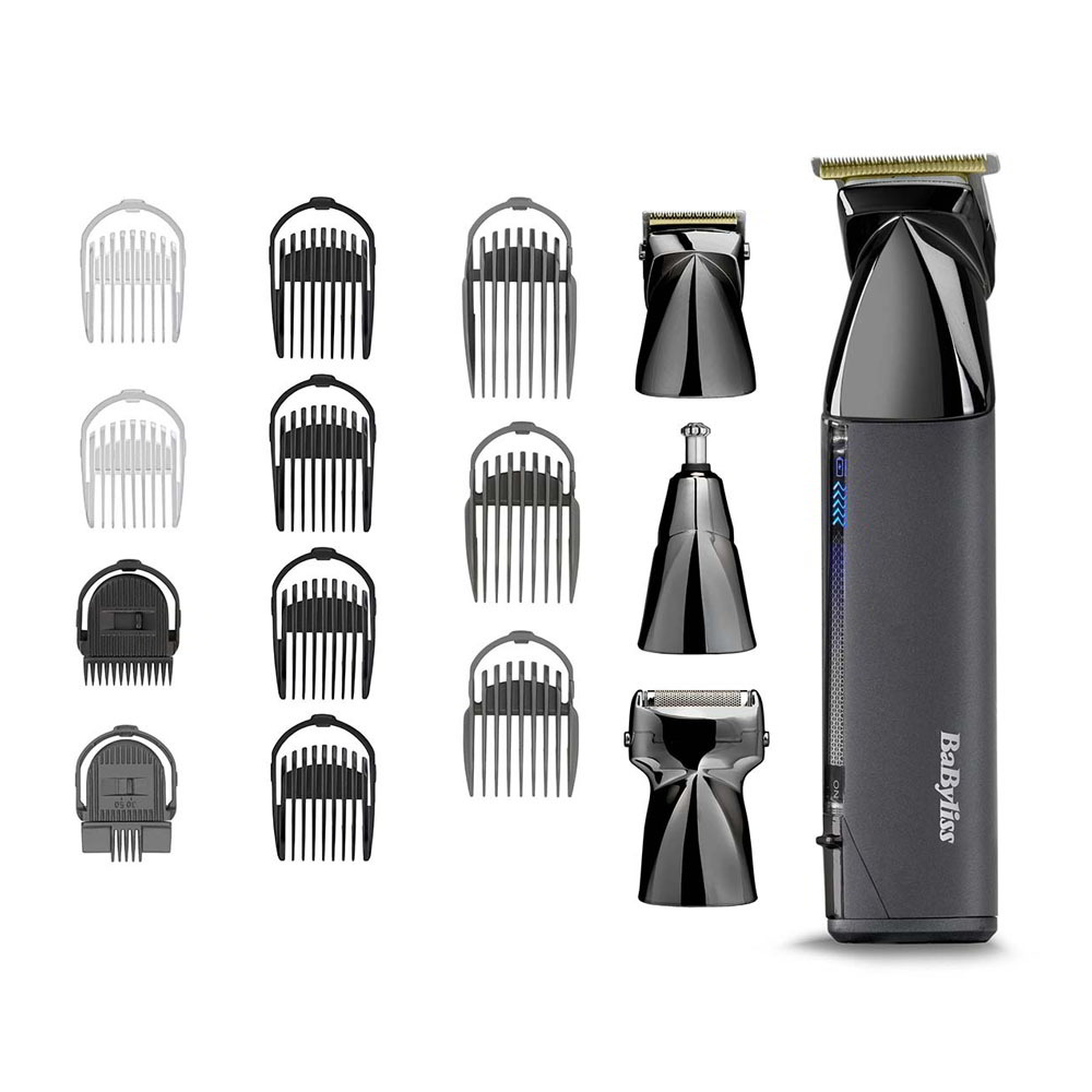 BaByliss Super-X Metal 15in1 Elektromos borotva - Fekete (MT991E)