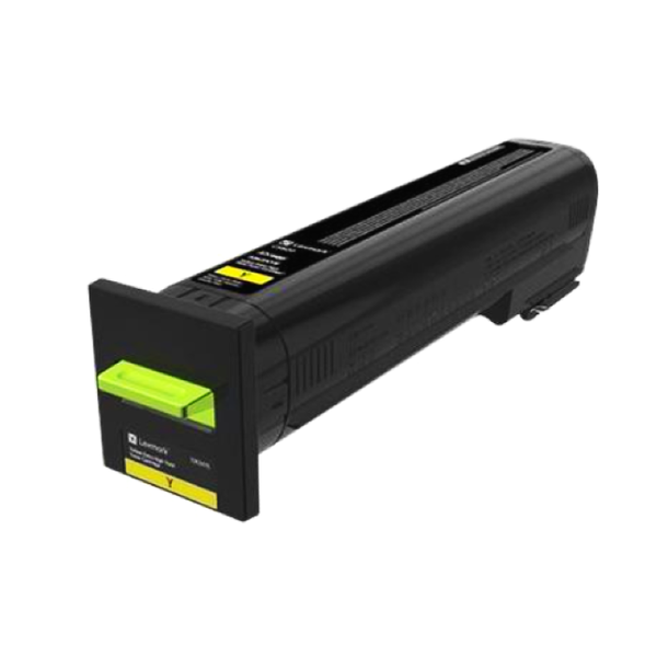Lexmark 72K2XYE tonerpatron 1 stk Original Gul