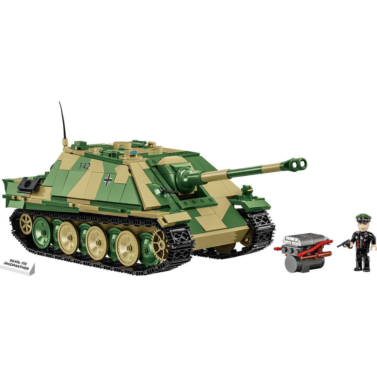 Cobi Historical Collection WWII Sd.Kfz.173 Jagdpanther tank 950 darabos építő készlet (2574)