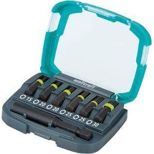 Set Impact De Puntas 7 Piezas: Portapuntas + 6 Puntas Torx, Philips, Phozidriv Torx Tx 15, 20, 20, 25, 25, 30