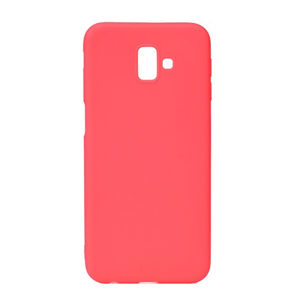 Szilikon telefonvédő (matt) PIROS [Samsung Galaxy J6 Plus (SM-J610F)] (5996457821525)