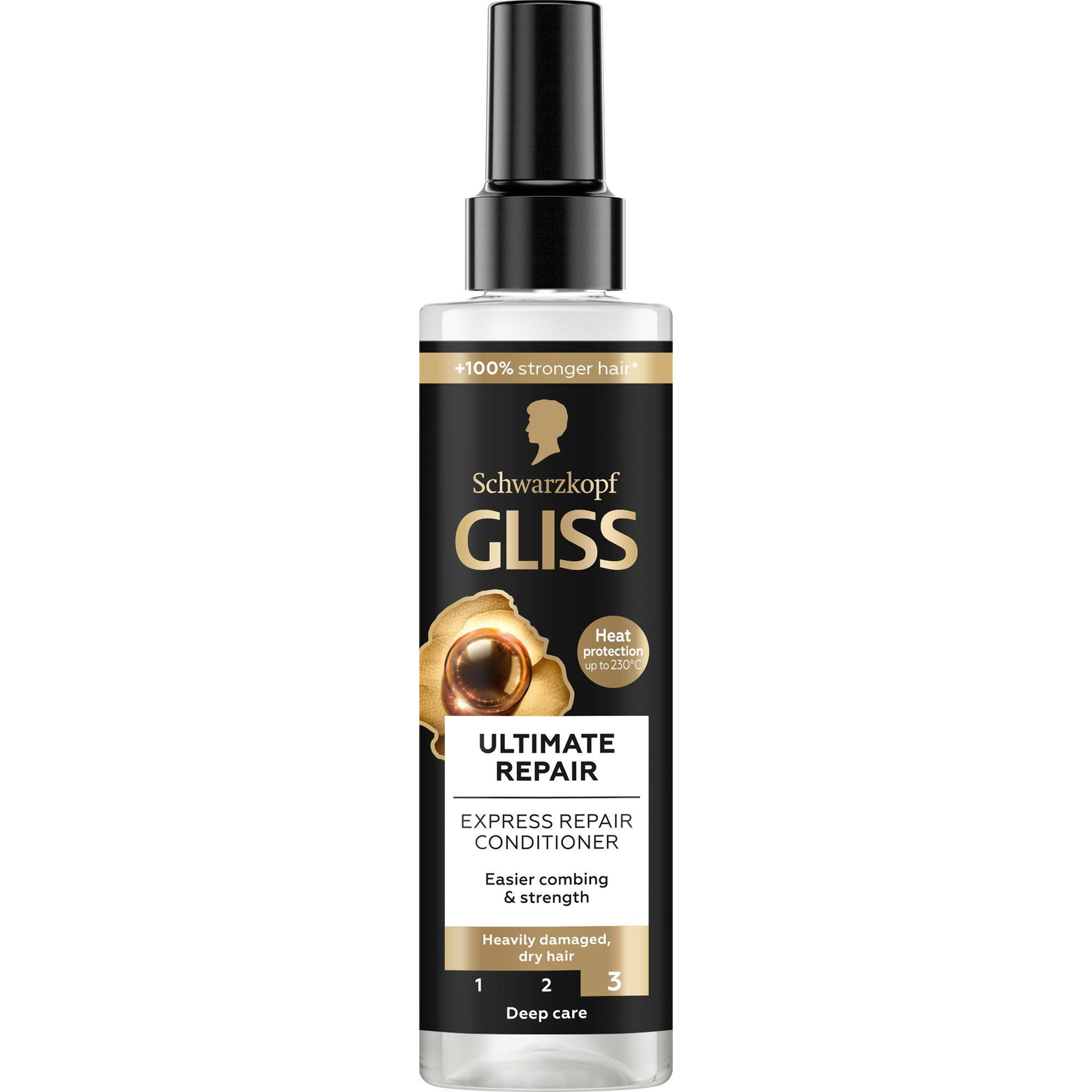 Schwarzkopf Gliss Ultimate Repair - expressz, regeneráló, 200ml (4015000941334)