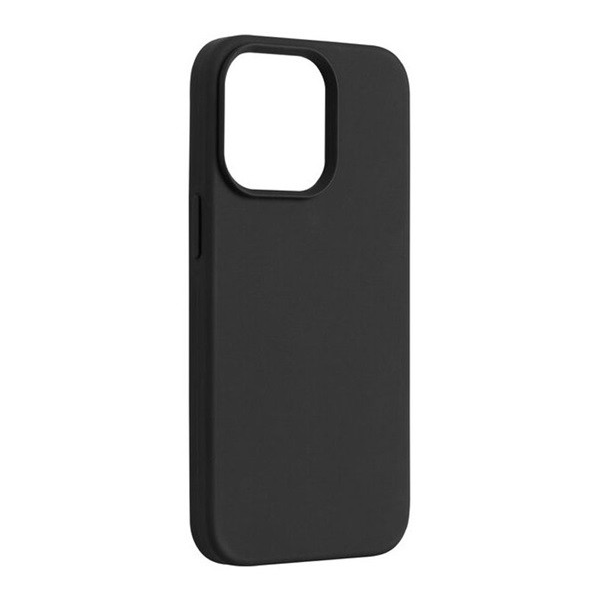 Szilikon telefonvédő (matt) FEKETE [Apple iPhone 13 Pro] (5996591125916)
