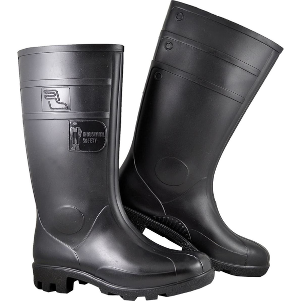 Férfi Munkavédelmi Cipő Fekete, 13157/a , Pvc,o4 Fo Src, "41",ce,fagum