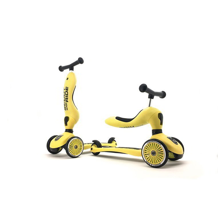 Scoot & Ride Futóbicikli 2:1 - Sárga (96354)