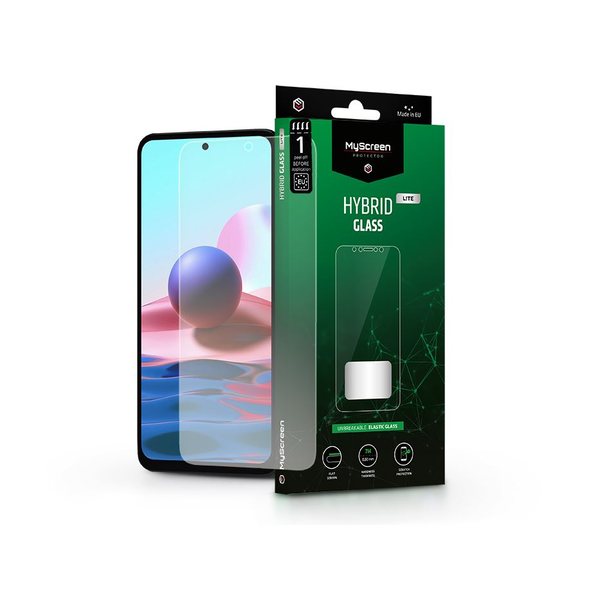 MyScreen Protector Hybrid Glass Lite Xiaomi Redmi Note 10/Note 10S rugalmas üveg kijelzővédő fólia (LA-2114)