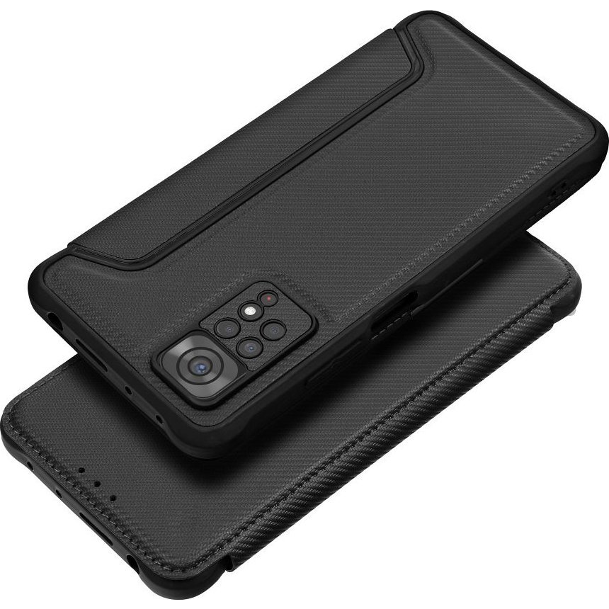 Razor book Xiaomi Redmi 10C flip tok, fekete (5903396158421)