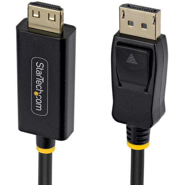 StarTech.com 15F-DP-HDMI-4K60-GR cavo e adattatore video 4,5 m HDMI tipo A (Standard) Nero