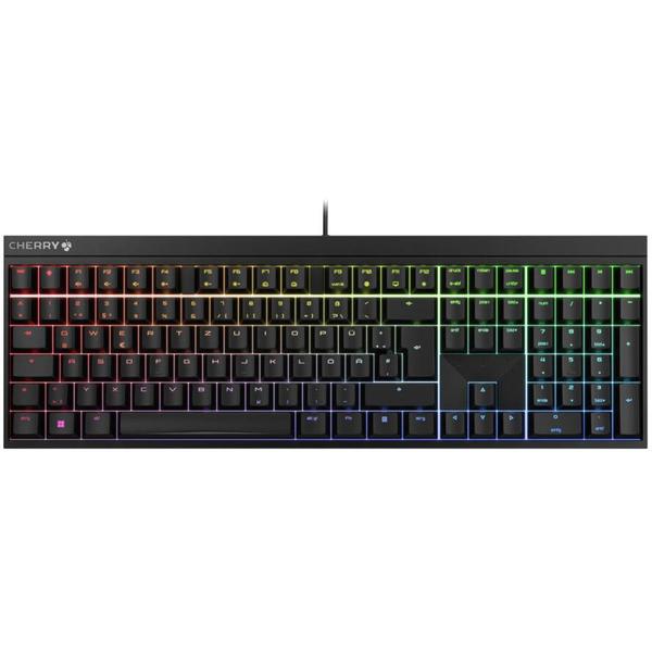 CHERRY MX 2.0S RGB klávesnice USB QWERTZ Německý Černá