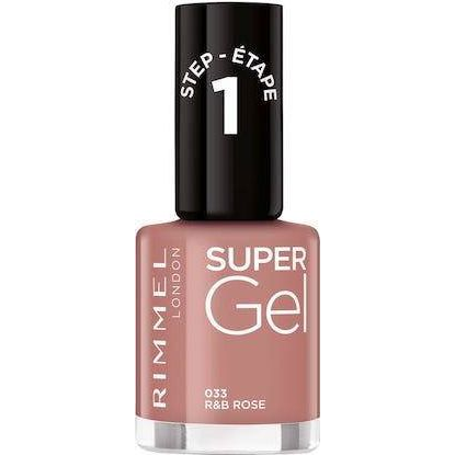 RIMMEL LONDON Super Gel 033 R&amp;B Rose 12 ml (3616301245834)