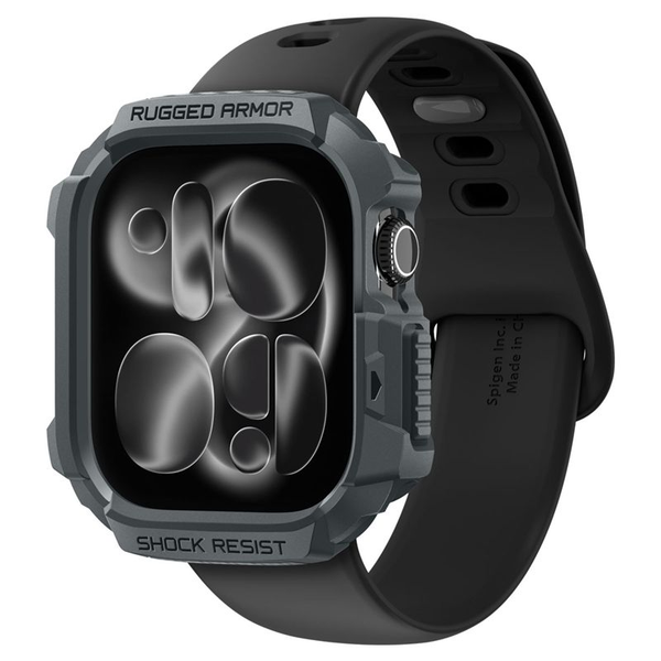 Pouzdro Spigen obal na Apple Watch Series 11 / 10 46 mm, matný flexibilní