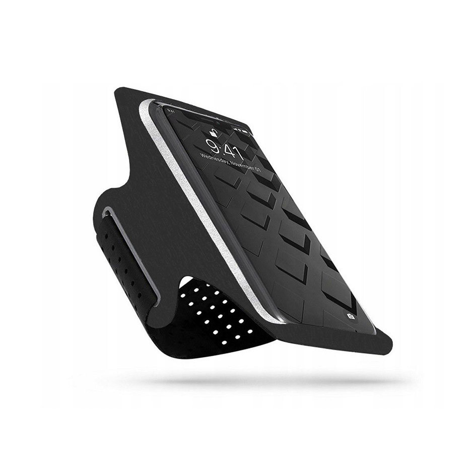 Univerzális kartok sportoláshoz, max. 6,5" méretű készülékekhez - Universal Sport Armband - fekete (ECO csomagolás) (FN0172)