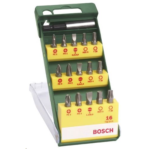 Bosch 2607019453 16 részes csavarozófejkészlet
