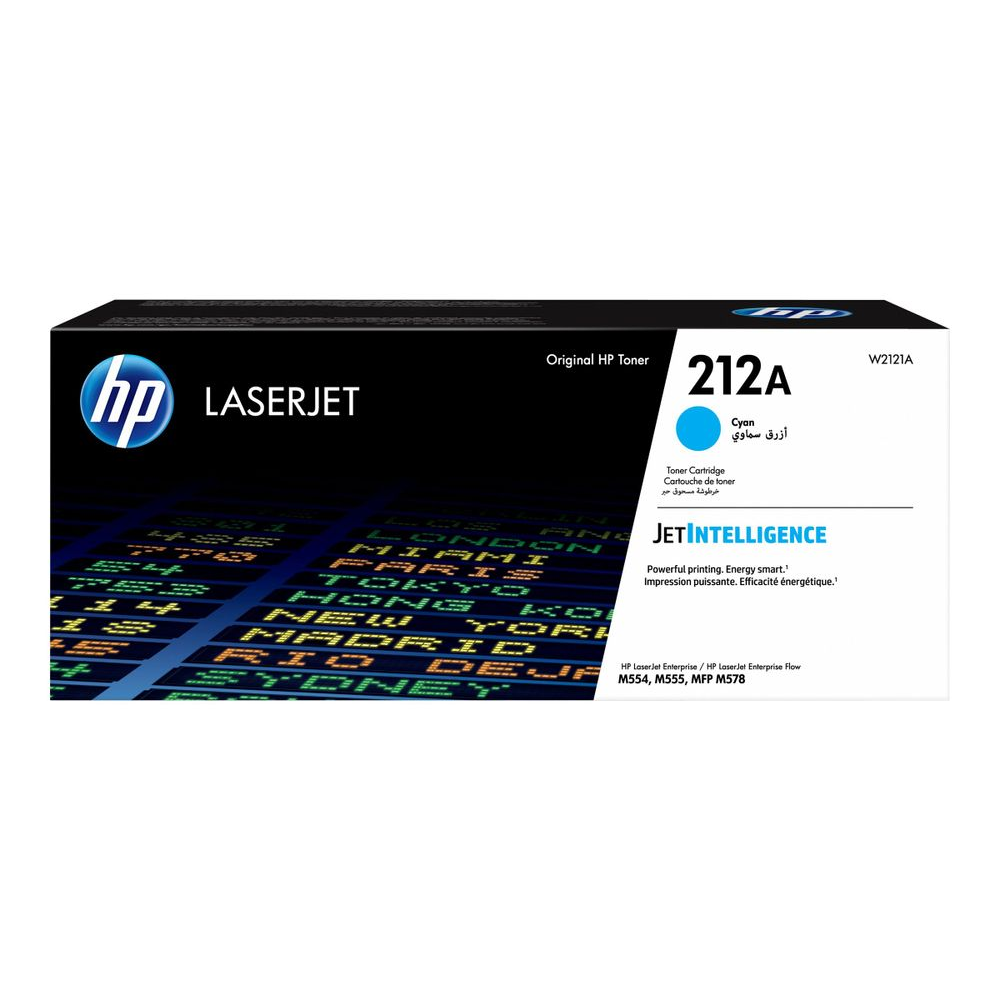 HP 212A - cyan - original - LaserJet - toner cartridge (W2121A) (W2121A)
