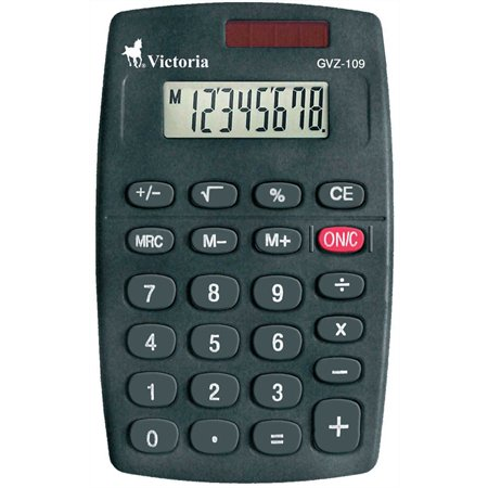 Victoria GVZ-109 Zsebszámológép (KC-109)