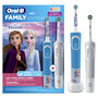 Oral-B D100 Kids Frozen + Vitality Pro D103 Elektroms fogkefe (2db)