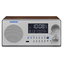 Sangean WR-22 BT FM-RDS, RBDS / AM / USB / Bluetooth цифров радиоприемник, кафяв/сребрист