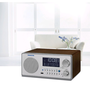 Sangean WR-22 BT FM-RDS, RBDS / AM / USB / Bluetooth цифров радиоприемник, кафяв/сребрист