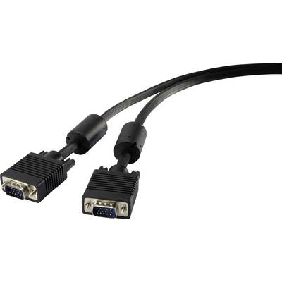 SVGA monitor kábel ferrit maggal, 1,8 m, renkforce (RF-4212498)