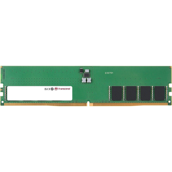 Transcend JM5600ALE-48G JetRam U-DIMM, 48 GB, DDR5, 5600 Mhz, 2Rx8, 3Gx8, CL46, 1.1V
