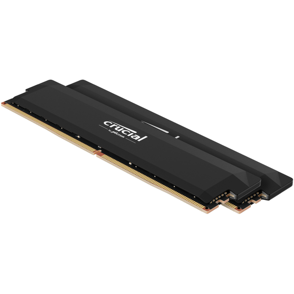 Crucial Pro 64 GB DDR5-6000 UDIMM CL40 OC Gaming Black Kit (2x32 GB)
