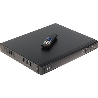 BCS BCS-V-NVR1602-4K-16P 16-csatornás IP rögzítő PoE-vel és 12MP kamera támogatással (BCS-V-NVR1602-4K-16P)