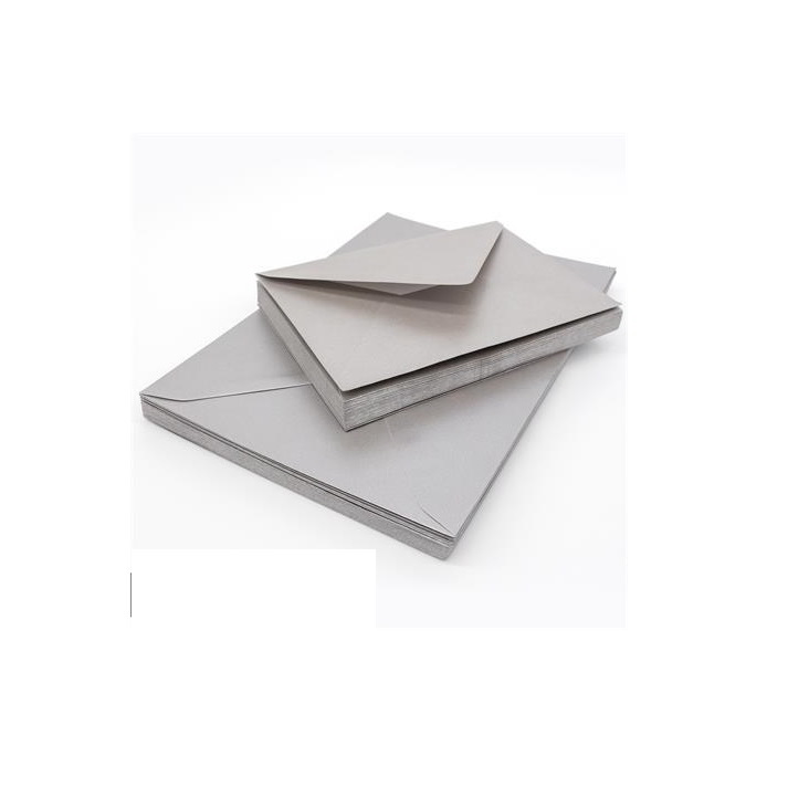 Pukka Pad Gold Szilikonos (114x162mm) C6 boríték ezüst (25 db / csomag) (9065-ENV)
