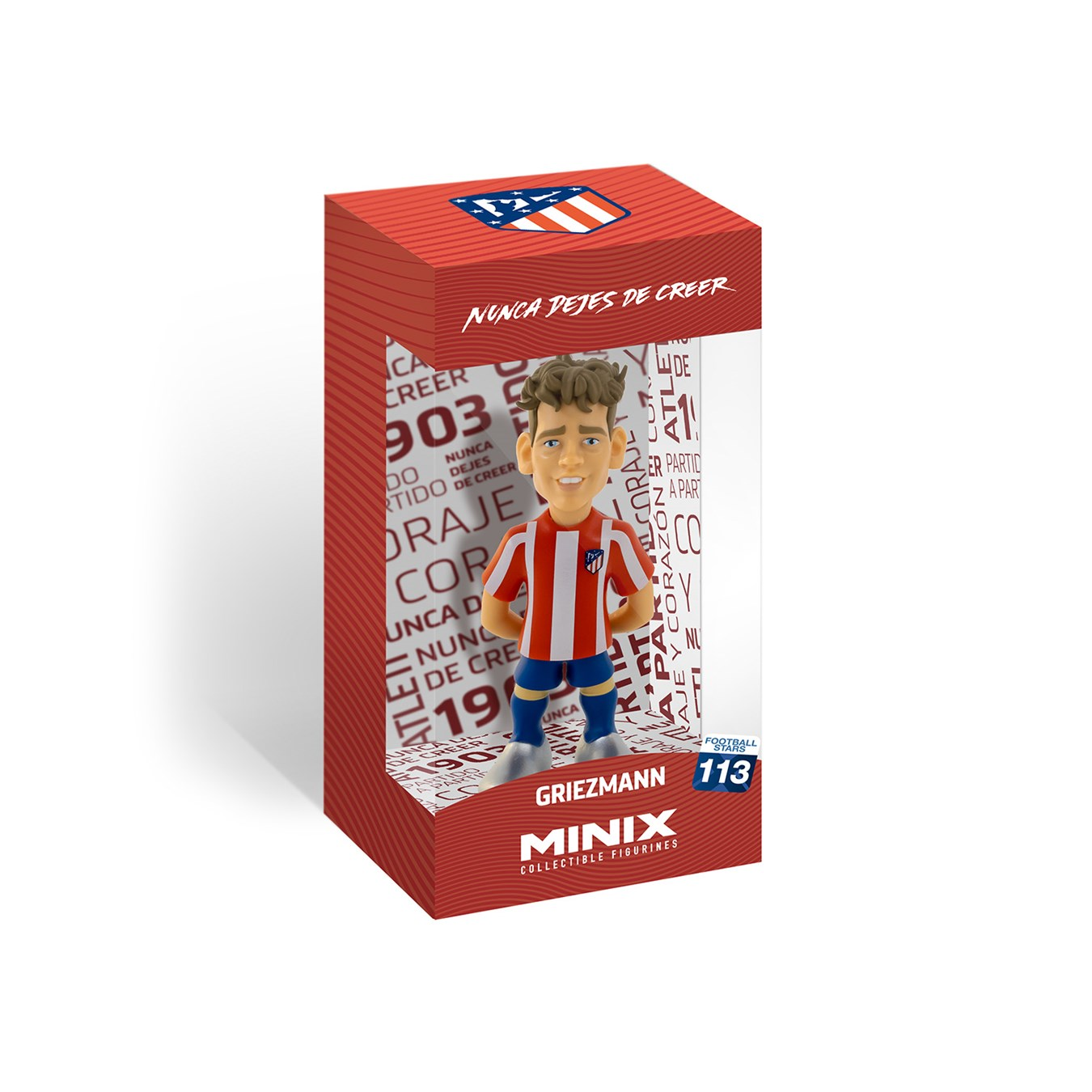 Minix 113 Football Stars - Atletico de Madrid Antoine Griezmann gyűjthető Focista figura 12cm (13036)