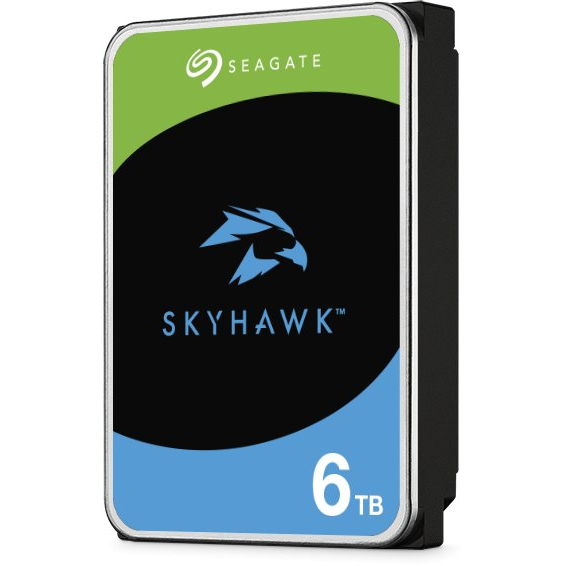 Seagate SkyHawk ST6000VX009 harddisk 6 TB 256 MB 3.5" Serial ATA III
