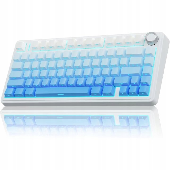 Клавиатура Aula F75 — AULA-F75PRO-BLU-LR, синя