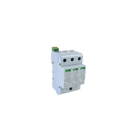 Tracon ESPD2-40-4P T2 AC típusú túlfeszültség levezető cserélhető betéttel (ESPD2-40-4P)