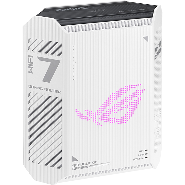ASUS GS-BE7200 trådløs router 2.5 Gigabit Ethernet Dual-band (2,4 GHz / 5 GHz) Hvid, Sort