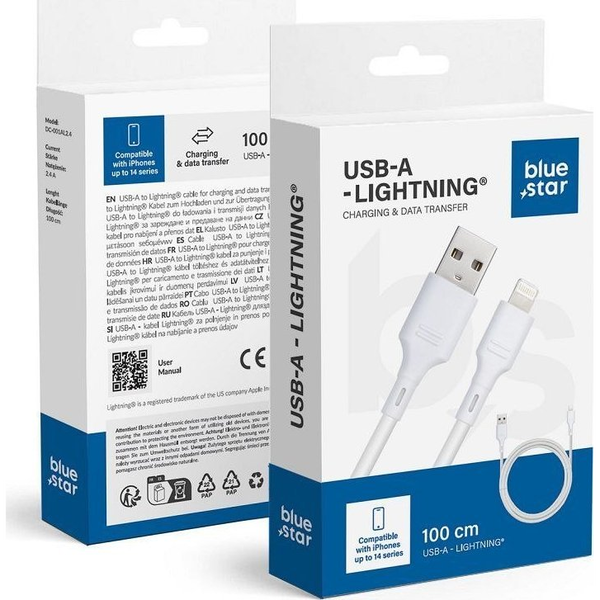 Cable Usb A Lightning 1m