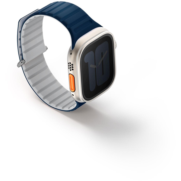 Uniq Revix Evo Reversible Magnetic Apple Watch 49/45/44/42mm - Royal blue