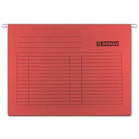 Donau 7410905-04 függőmappa A4 piros (D7410P25) (D7410P25)