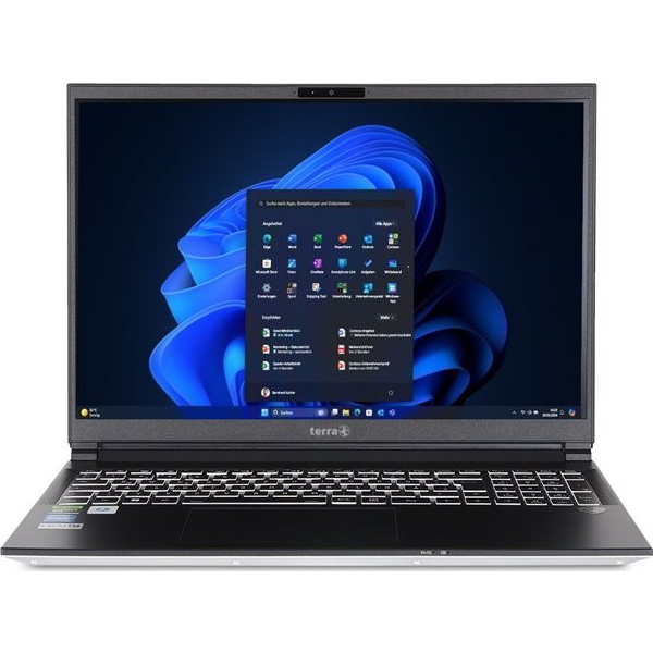 TERRA MOBILE GAMER ELITE 3 Intel Core Ultra 7 155H Laptop 40,6 cm (16") WQXGA 32 GB DDR5-SDRAM 1 TB SSD NVIDIA GeForce RTX 4060 Wi-Fi 6 (802.11ax) Windows 11 Pro Antracit