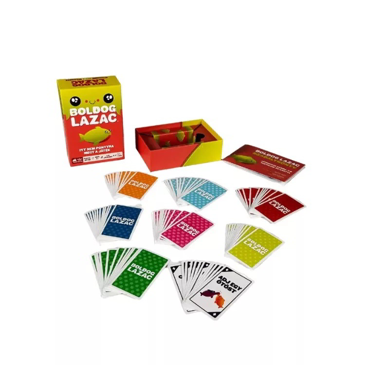Boldog Lazac Társasjáték 3-8 Játékos Partijáték (EKISALM01HU)