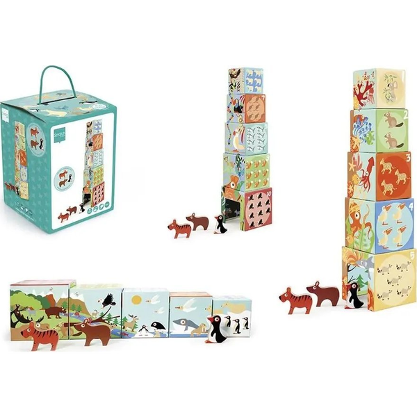 Stacking Tower Animals Of The World Scratch Presch