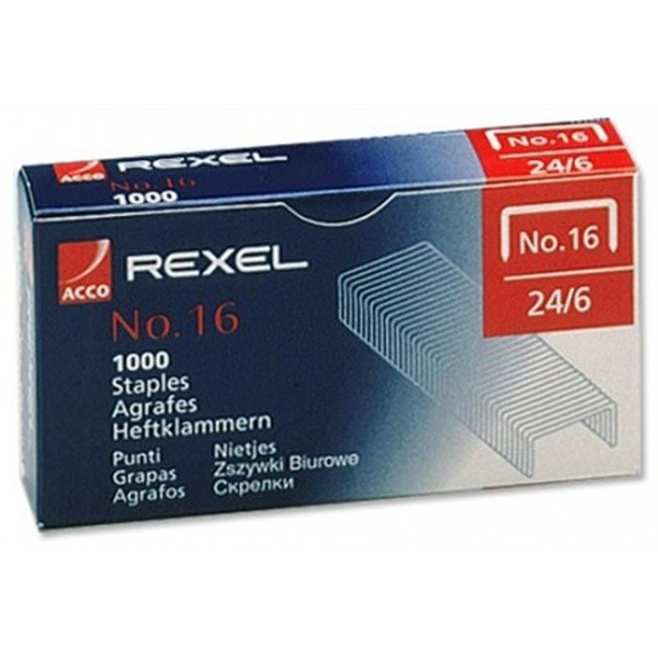 Rexel No.16 24/6 Tűzőkapocs 1000 db